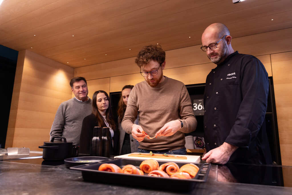 Bora Experience in Regensburg - Kochkurs im Spreitzer Showroom